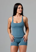 FormLux™ Frame Top Slate Sports Bras Paragon Fitwear 