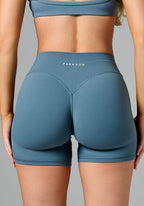FormLux™ LiftTech™ Mid-Rise Short Slate Shorts Paragon Fitwear 