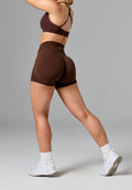 FormLux™ LiftTech™ Mid-Rise Short Walnut Shorts Paragon Fitwear 