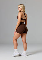 FormLux™ LiftTech™ Mid-Rise Short Walnut Shorts Paragon Fitwear 