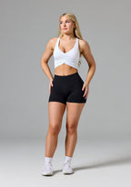 FormLux™ LiftTech™ Mid-Rise Short Onyx Shorts Paragon Fitwear 