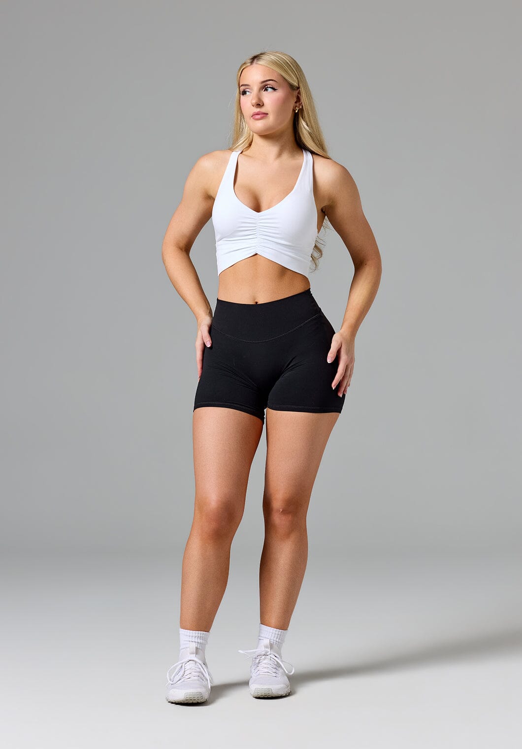 FormLux™ LiftTech™ Mid-Rise Short Onyx Shorts Paragon Fitwear 
