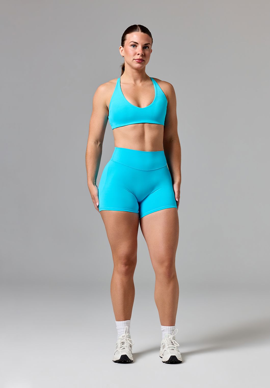 FormLux™ LiftTech™ Mid-Rise Short Azure Shorts Paragon Fitwear 