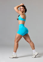 FormLux™ LiftTech™ Mid-Rise Short Azure Shorts Paragon Fitwear 