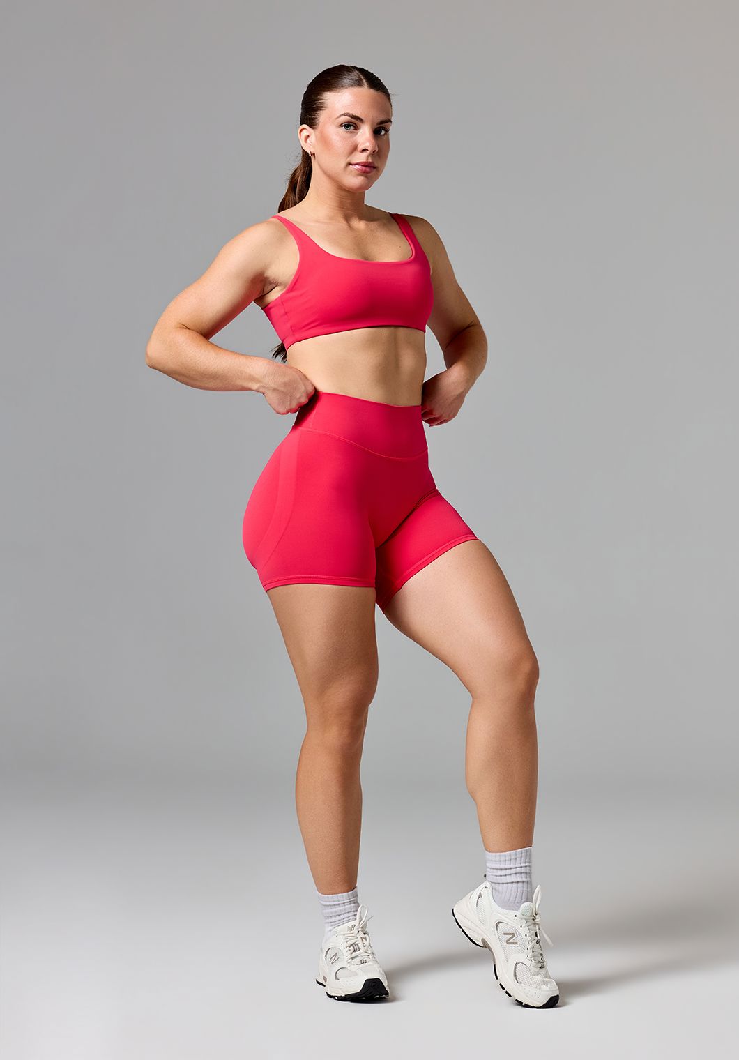 FormLux™ LiftTech™ Mid-Rise Short Hot Tropic Shorts Paragon Fitwear 