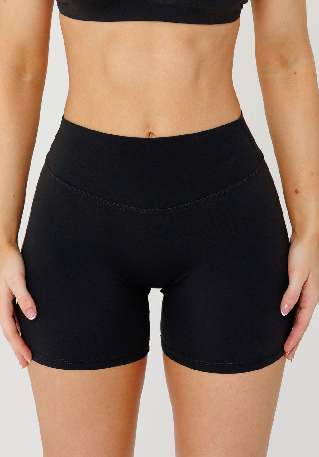 FormLux™ LiftTech™ Mid-Rise Short Black Shorts Paragon Fitwear 