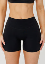 FormLux™ LiftTech™ Mid-Rise Short Black Shorts Paragon Fitwear 