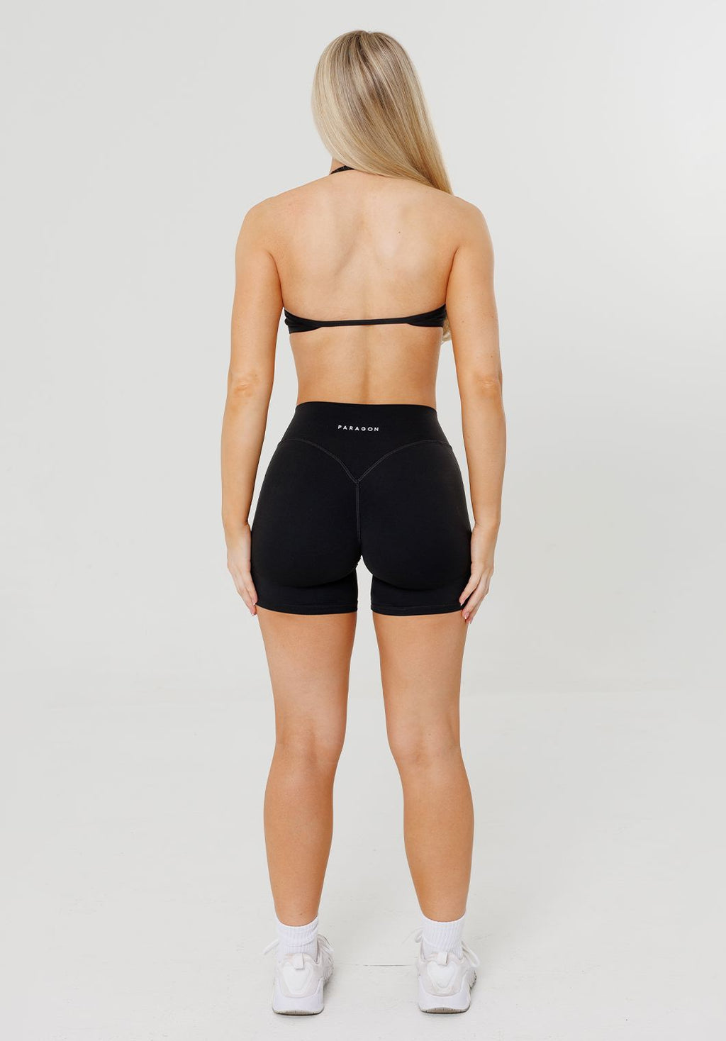 FormLux™ LiftTech™ Mid-Rise Short Black Shorts Paragon Fitwear 