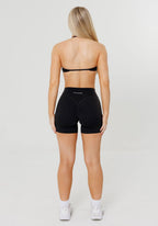 FormLux™ LiftTech™ Mid-Rise Short Black Shorts Paragon Fitwear 
