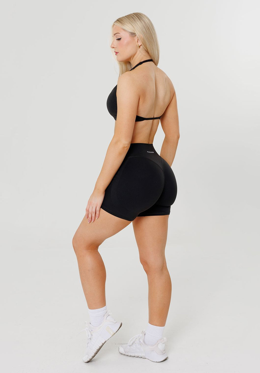 FormLux™ LiftTech™ Mid-Rise Short Black Shorts Paragon Fitwear 