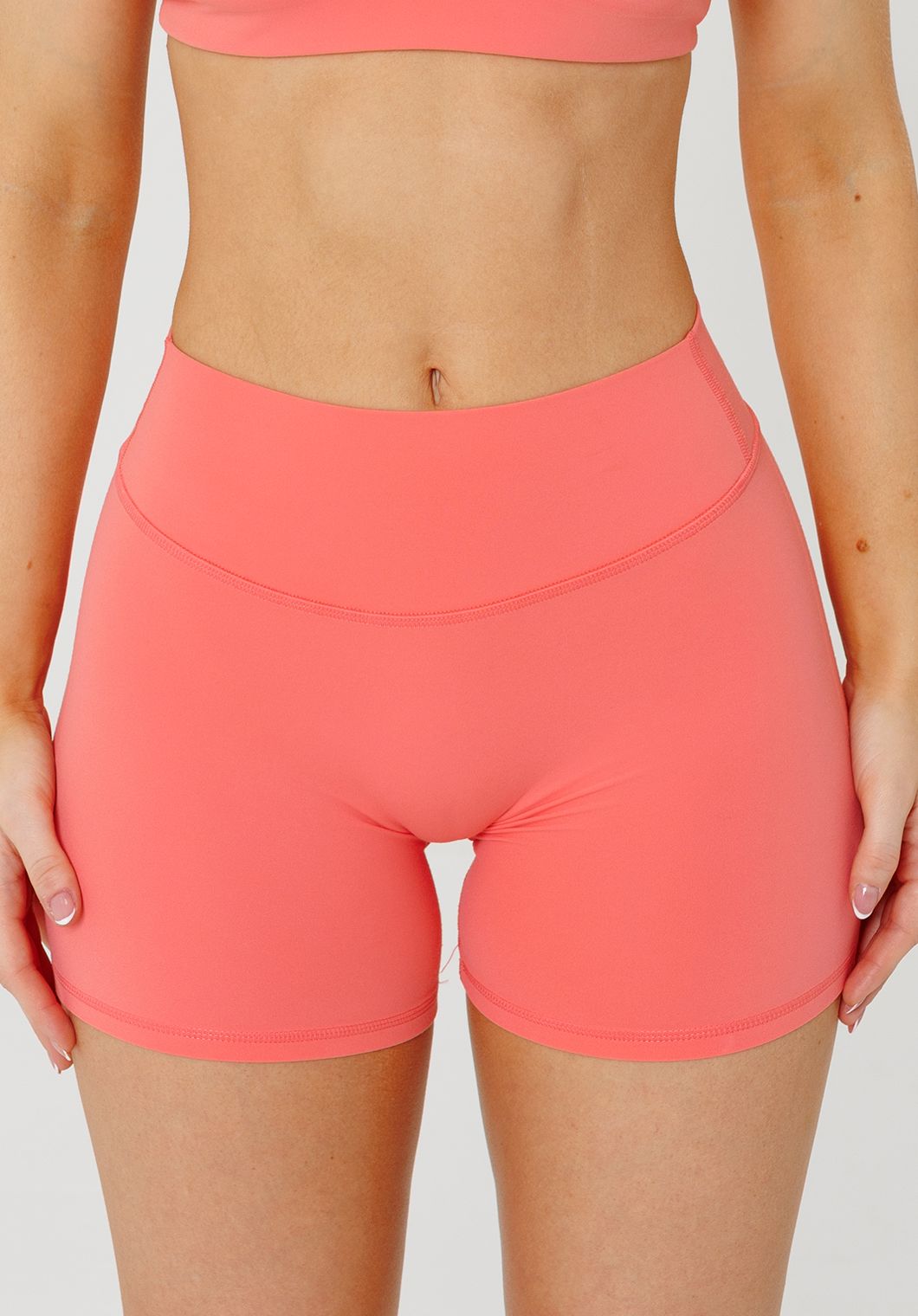 FormLux™ LiftTech™ Mid-Rise Short Juicy Peach Shorts Paragon Fitwear 