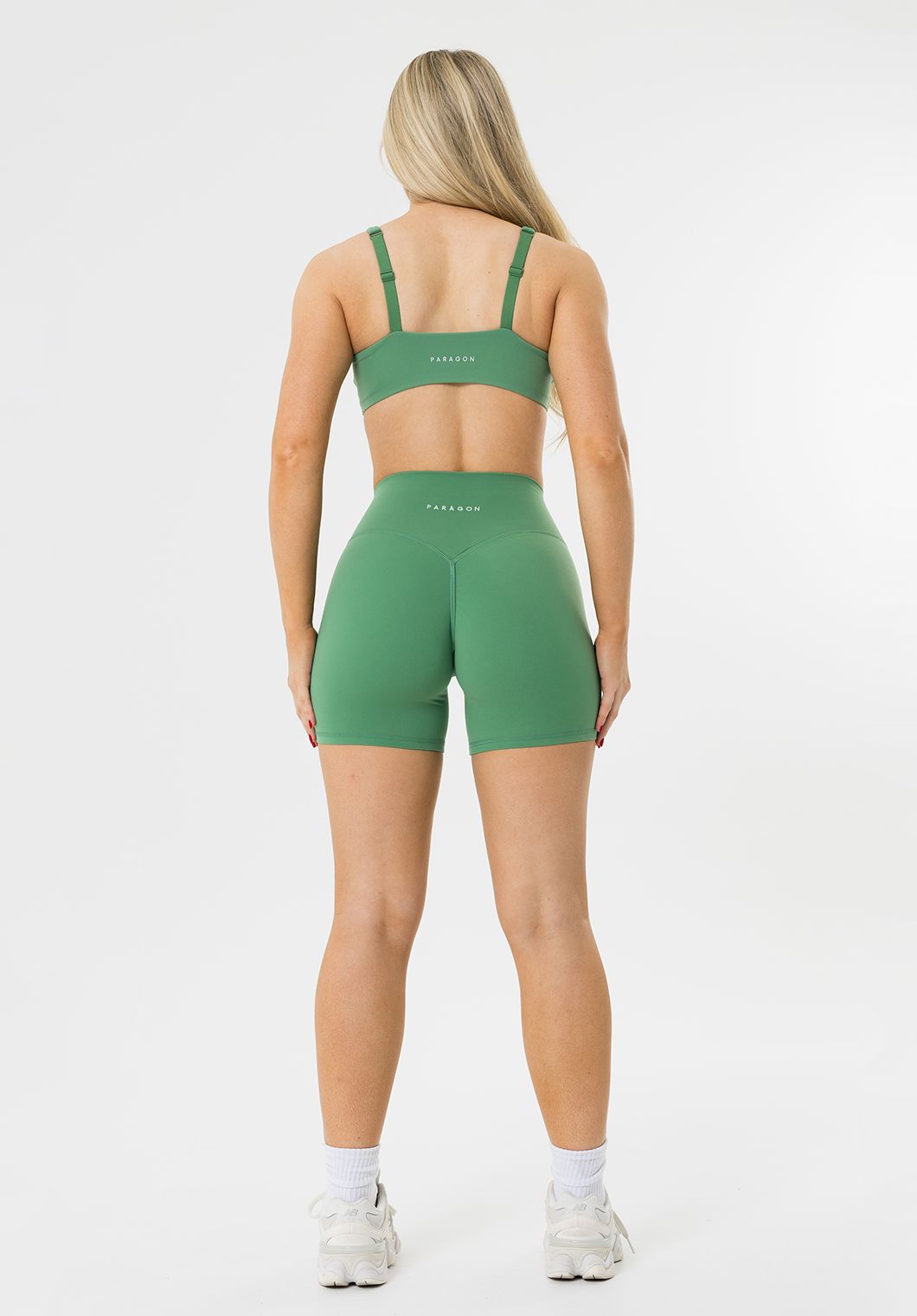 FormLux™ Original High-Rise Sculptseam® Plus Short 5” Avocado Shorts Paragon Fitwear 