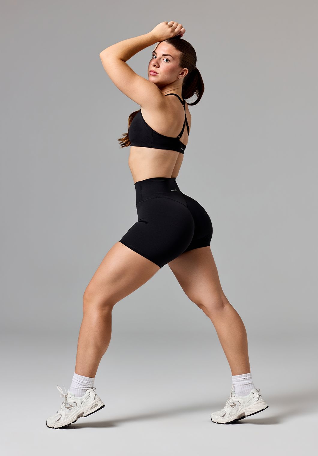 FormLux™ Original High-Rise Sculptseam® Plus Short 5” Black Shorts Paragon Fitwear 