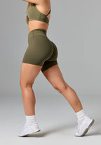 FormLux™ Original High-Rise Sculptseam® Plus Short 5” Everglades Shorts Paragon Fitwear 