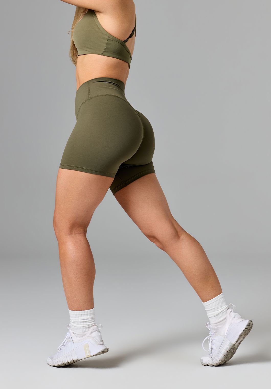 FormLux™ Original High-Rise Sculptseam® Plus Short 5” Everglades Shorts Paragon Fitwear 