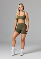FormLux™ Original High-Rise Sculptseam® Plus Short 5” Everglades Shorts Paragon Fitwear 