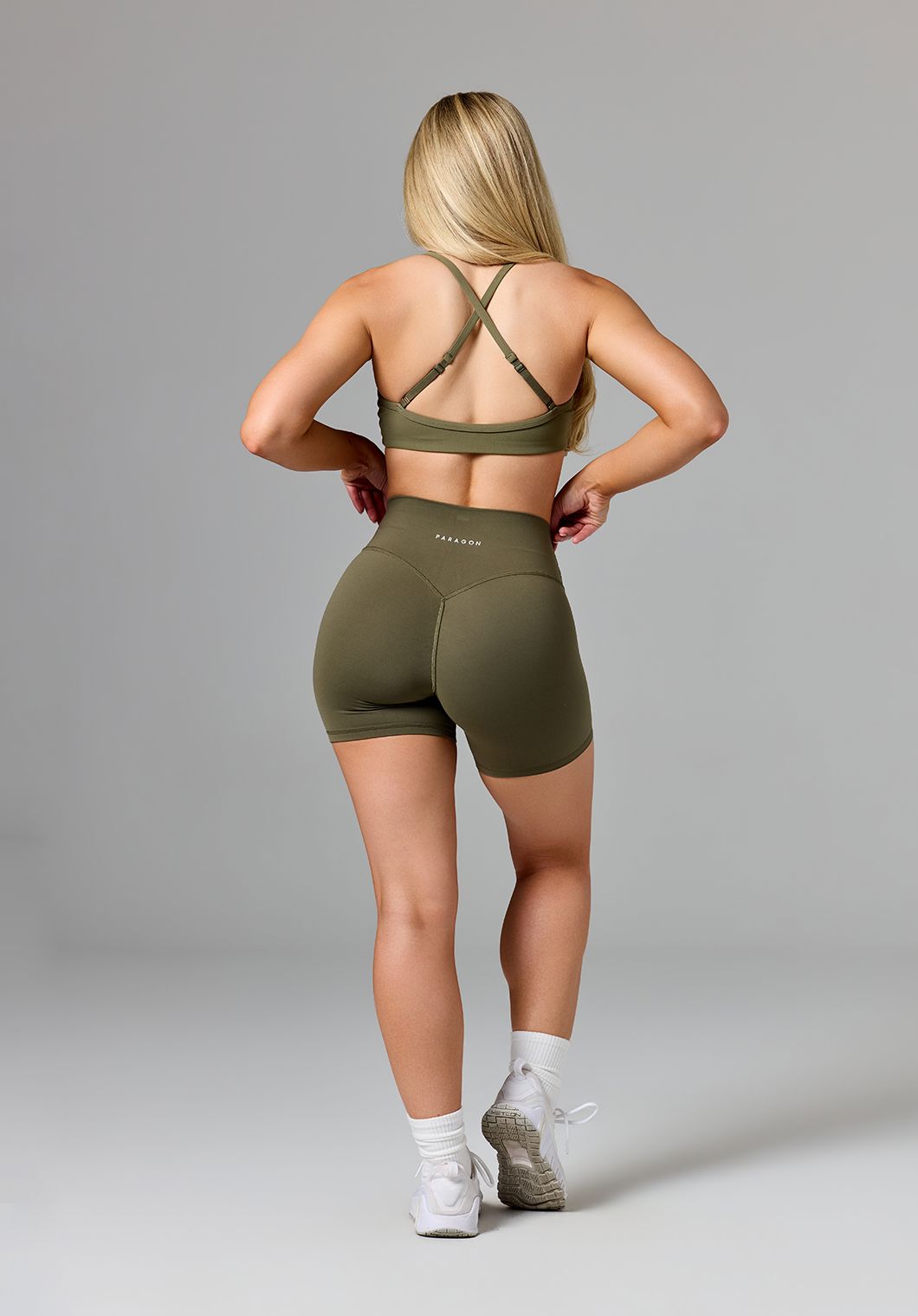 FormLux™ Original High-Rise Sculptseam® Plus Short 5” Everglades Shorts Paragon Fitwear 