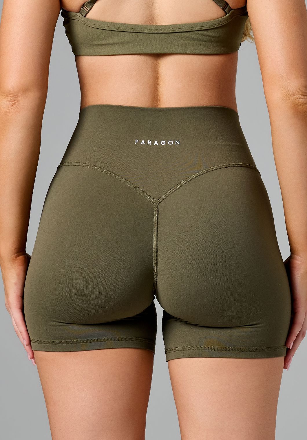 FormLux™ Original High-Rise Sculptseam® Plus Short 5” Everglades Shorts Paragon Fitwear 