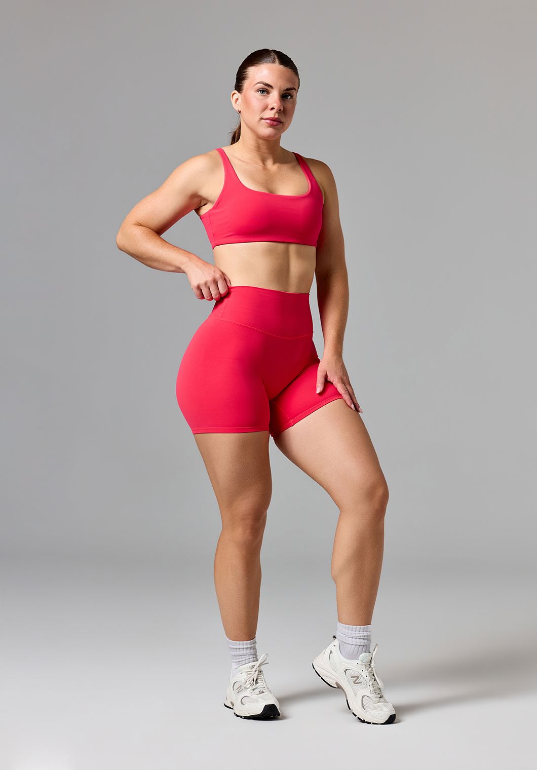 FormLux™ Original High-Rise Sculptseam® Plus Short 5” Hot Tropic Shorts Paragon Fitwear 