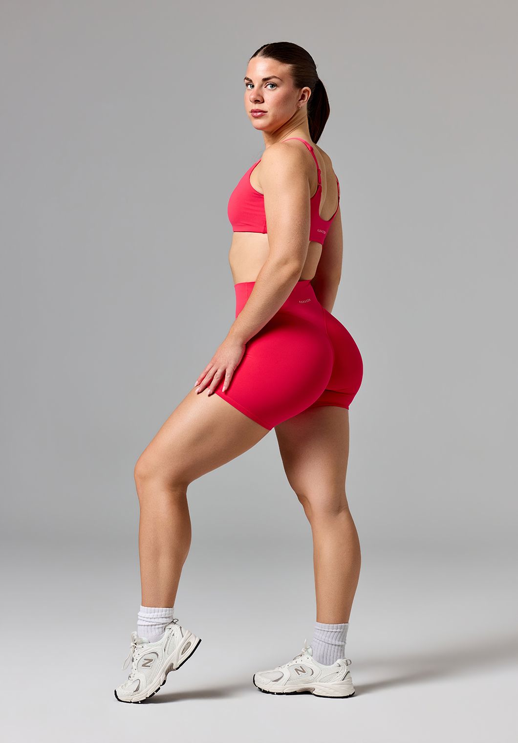 FormLux™ Original High-Rise Sculptseam® Plus Short 5” Hot Tropic Shorts Paragon Fitwear 