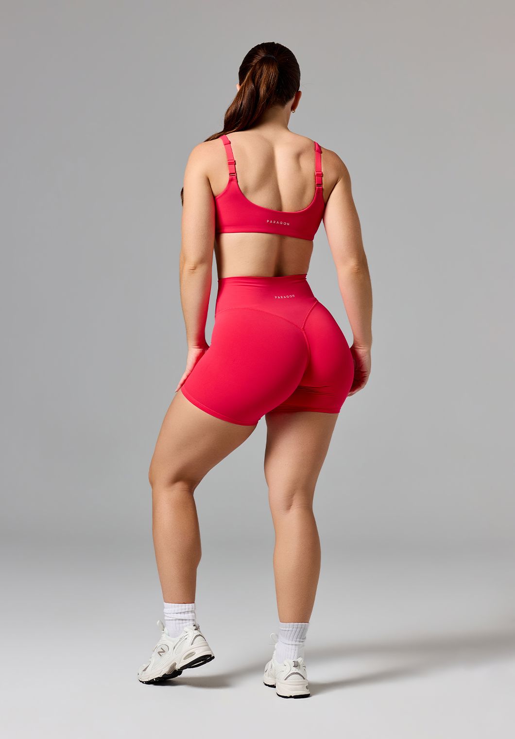 FormLux™ Original High-Rise Sculptseam® Plus Short 5” Hot Tropic Shorts Paragon Fitwear 
