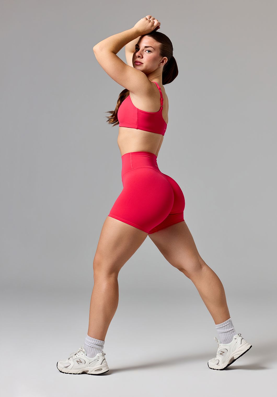 FormLux™ Original High-Rise Sculptseam® Plus Short 5” Hot Tropic Shorts Paragon Fitwear 