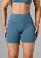FormLux™ Original High-Rise Sculptseam® Plus Short 5” Slate Shorts Paragon Fitwear 