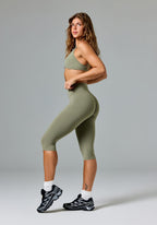 FormLux™ Original Sculptseam® Plus High-Rise Capri Pistachio Leggings/Joggers Paragon Fitwear 