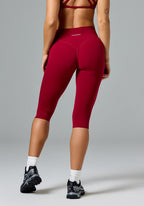 FormLux™ Original Sculptseam® Plus High-Rise Capri Red Amaranth Leggings/Joggers Paragon Fitwear 