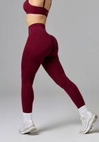 FormLux™ Original Sculptseam® Plus High-Rise Legging Red Velvet Leggings/Joggers Paragon Fitwear 