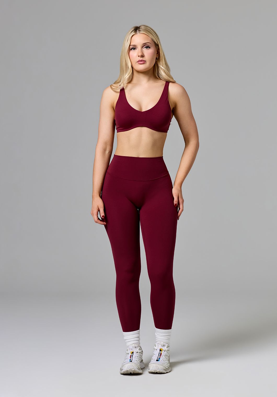 FormLux™ Original Sculptseam® Plus High-Rise Legging Red Velvet Leggings/Joggers Paragon Fitwear 
