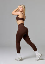 FormLux™ Original Sculptseam® Plus High-Rise Legging Walnut Leggings/Joggers Paragon Fitwear 