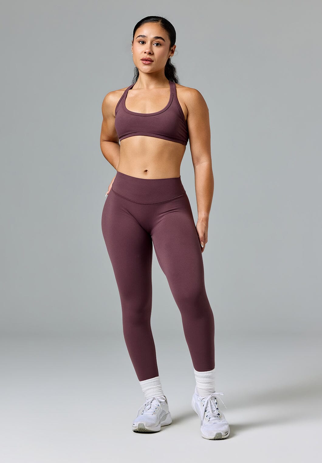 FormLux™ Original Sculptseam® Plus Mid-Rise Legging Cherry Cola Leggings/Joggers Paragon Fitwear 