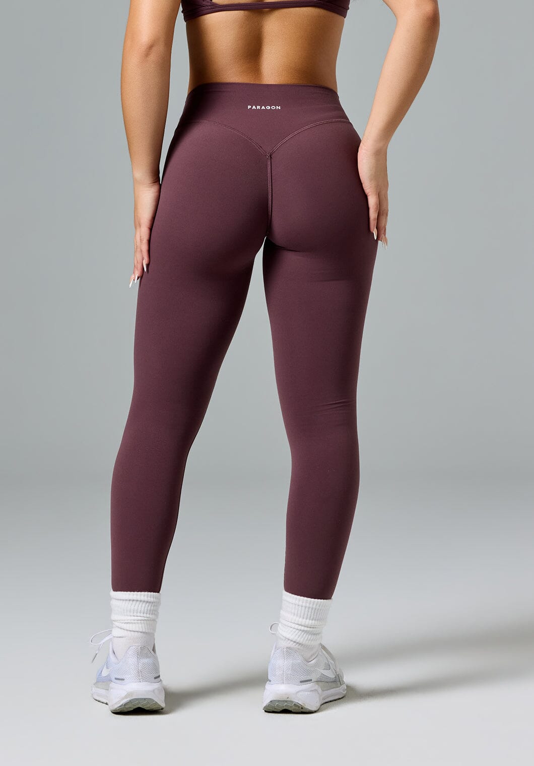 FormLux™ Original Sculptseam® Plus Mid-Rise Legging Cherry Cola Leggings/Joggers Paragon Fitwear 