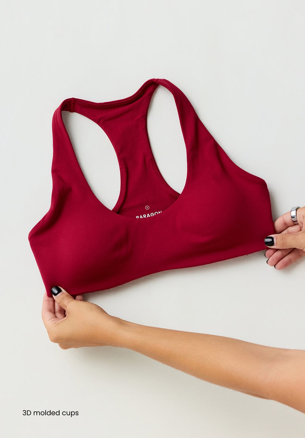 FormLux™ Racerback LiteSculpt™ Sports Bra Red Amaranth Sports Bras Paragon Fitwear 