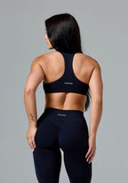 FormLux™ Racerback LiteSculpt™ Sports Bra Onyx Sports Bras Paragon Fitwear 