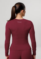 Reluna™ Full Length Long Sleeve Top Dahlia Tops/Tanks Paragon Fitwear 