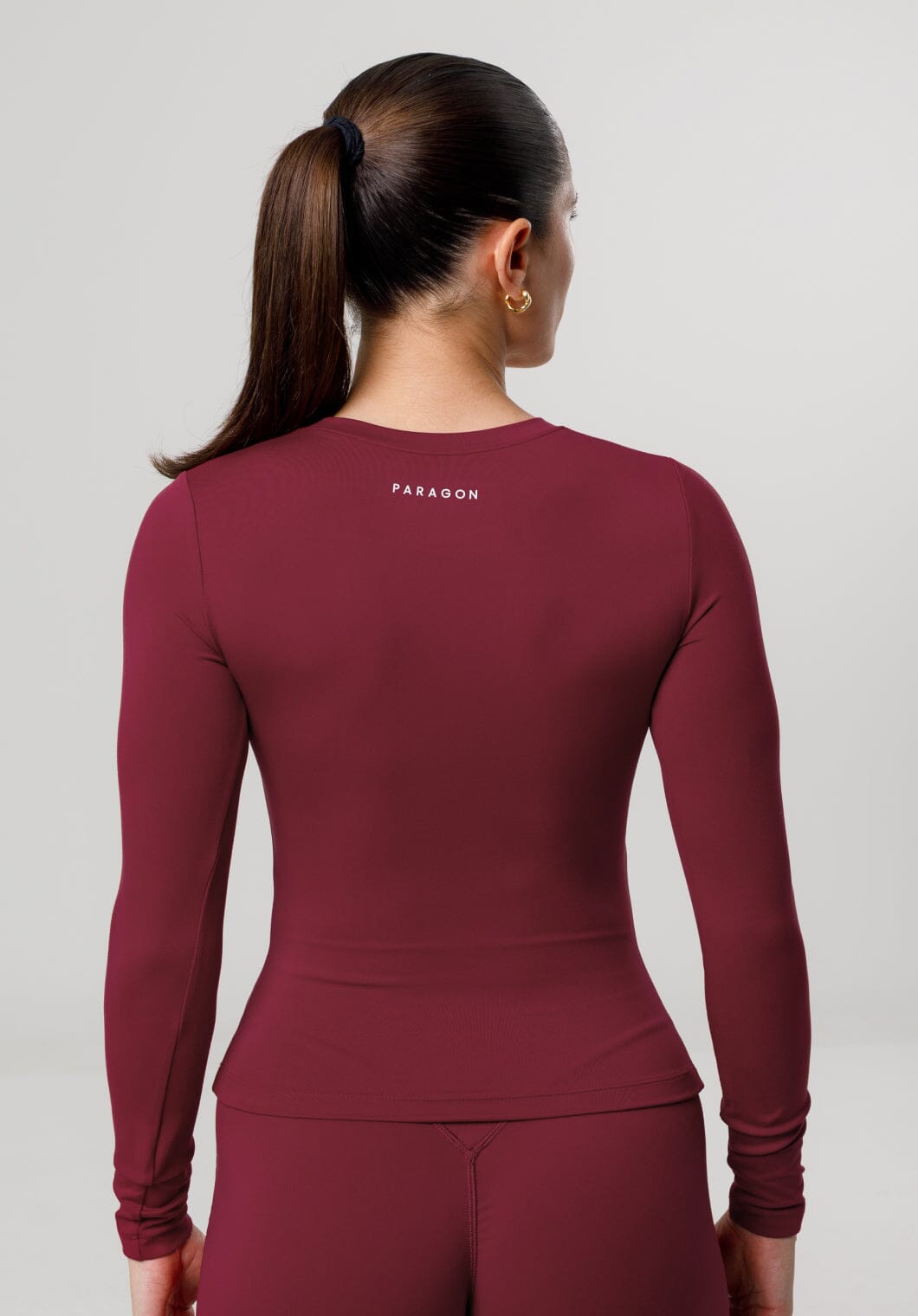 Reluna™ Full Length Long Sleeve Top Dahlia Tops/Tanks Paragon Fitwear 