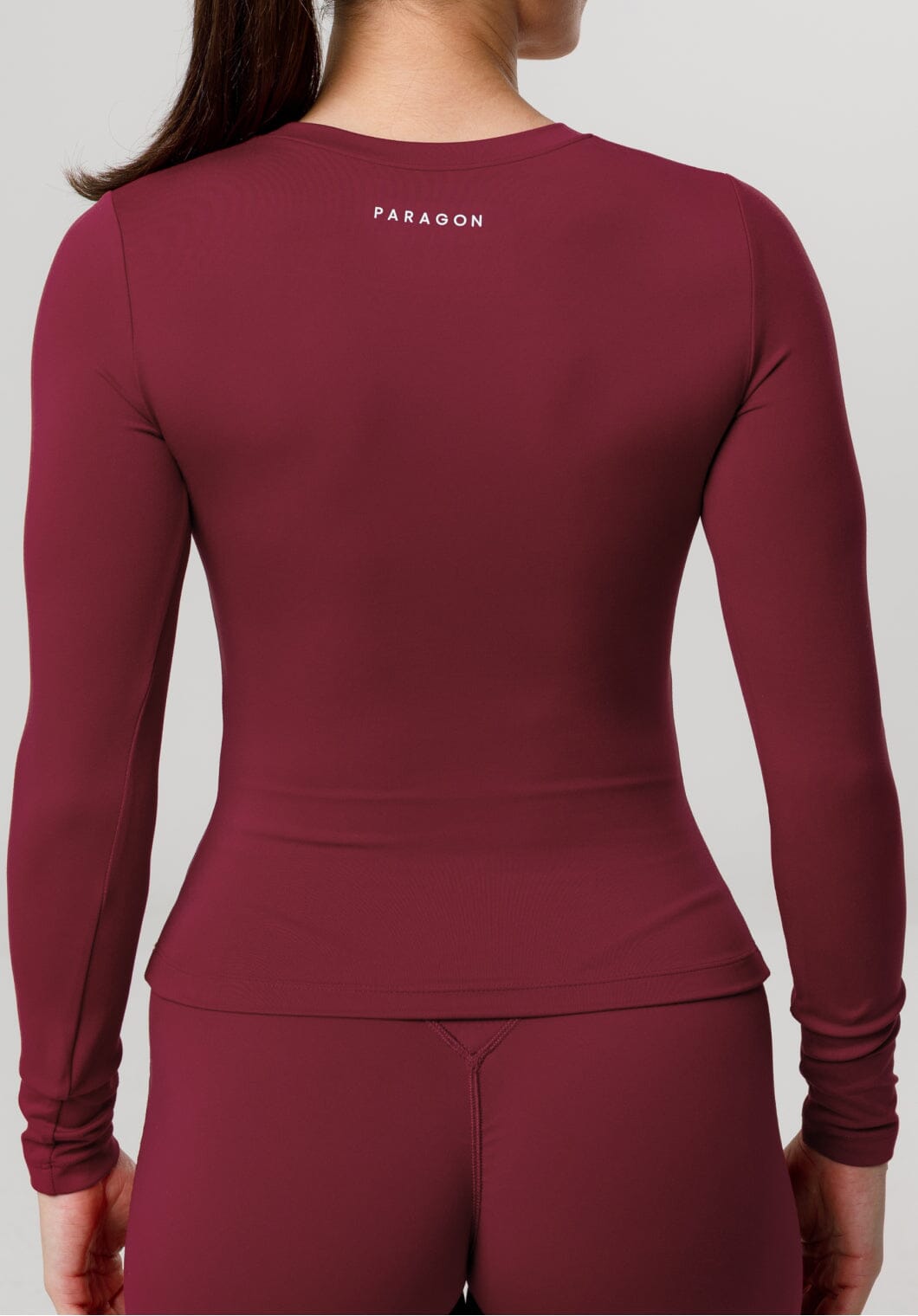 Reluna™ Full Length Long Sleeve Top Dahlia Tops/Tanks Paragon Fitwear 
