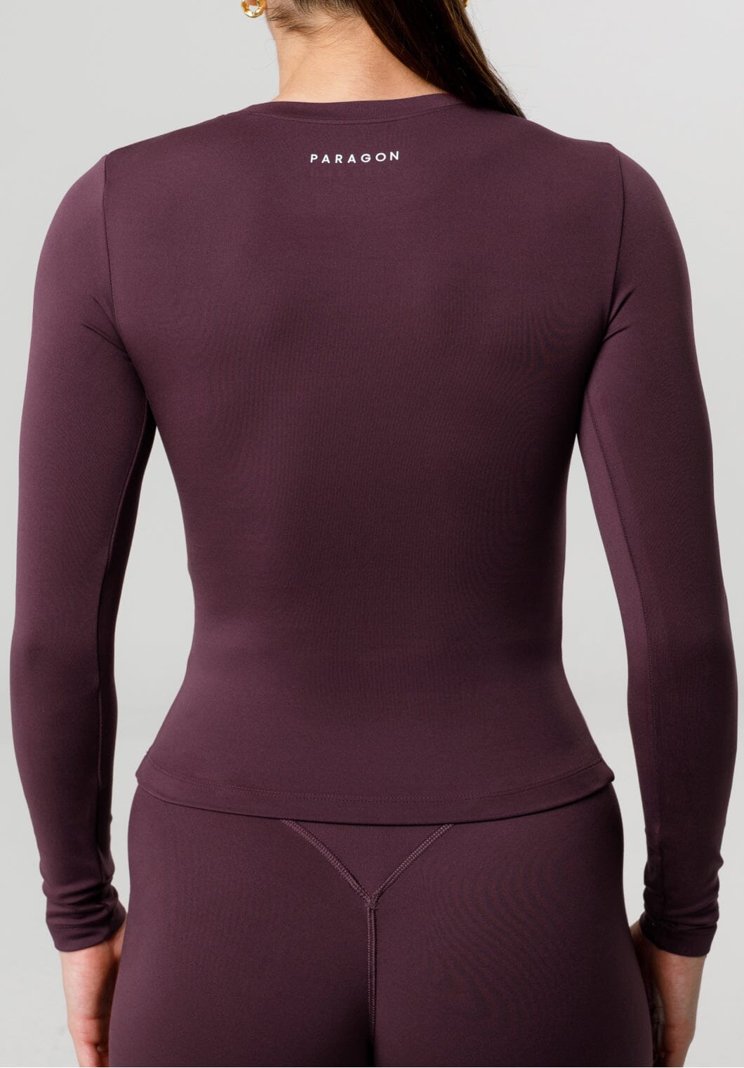 Reluna™ Full Length Long Sleeve Top Fig Tops/Tanks Paragon Fitwear 