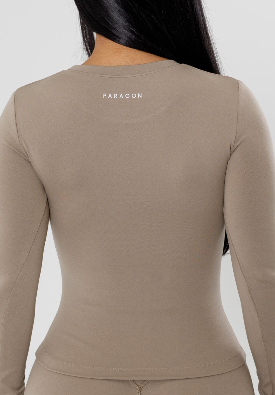 Reluna™ Full Length Long Sleeve Top Honey Tops/Tanks Paragon Fitwear 