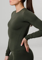 Reluna™ Full Length Long Sleeve Top Poison Ivy Tops/Tanks Paragon Fitwear 