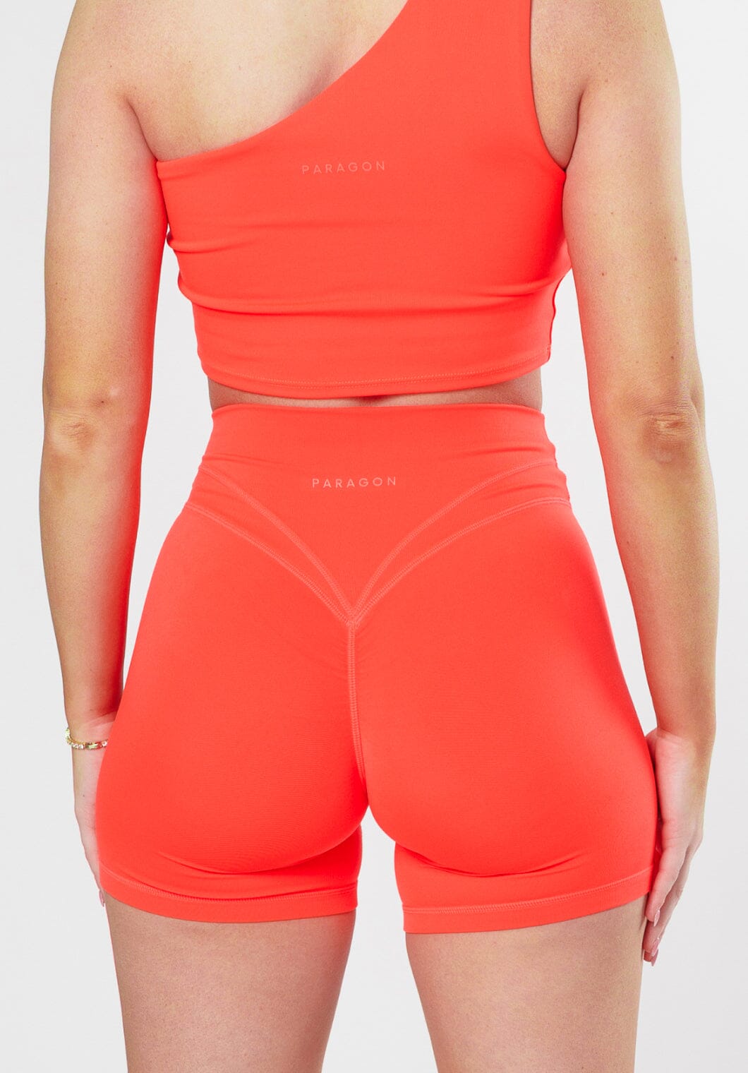 Reluna Icon Sculptseam® Plus Short 5” Hibiscus Shorts Paragon Fitwear 