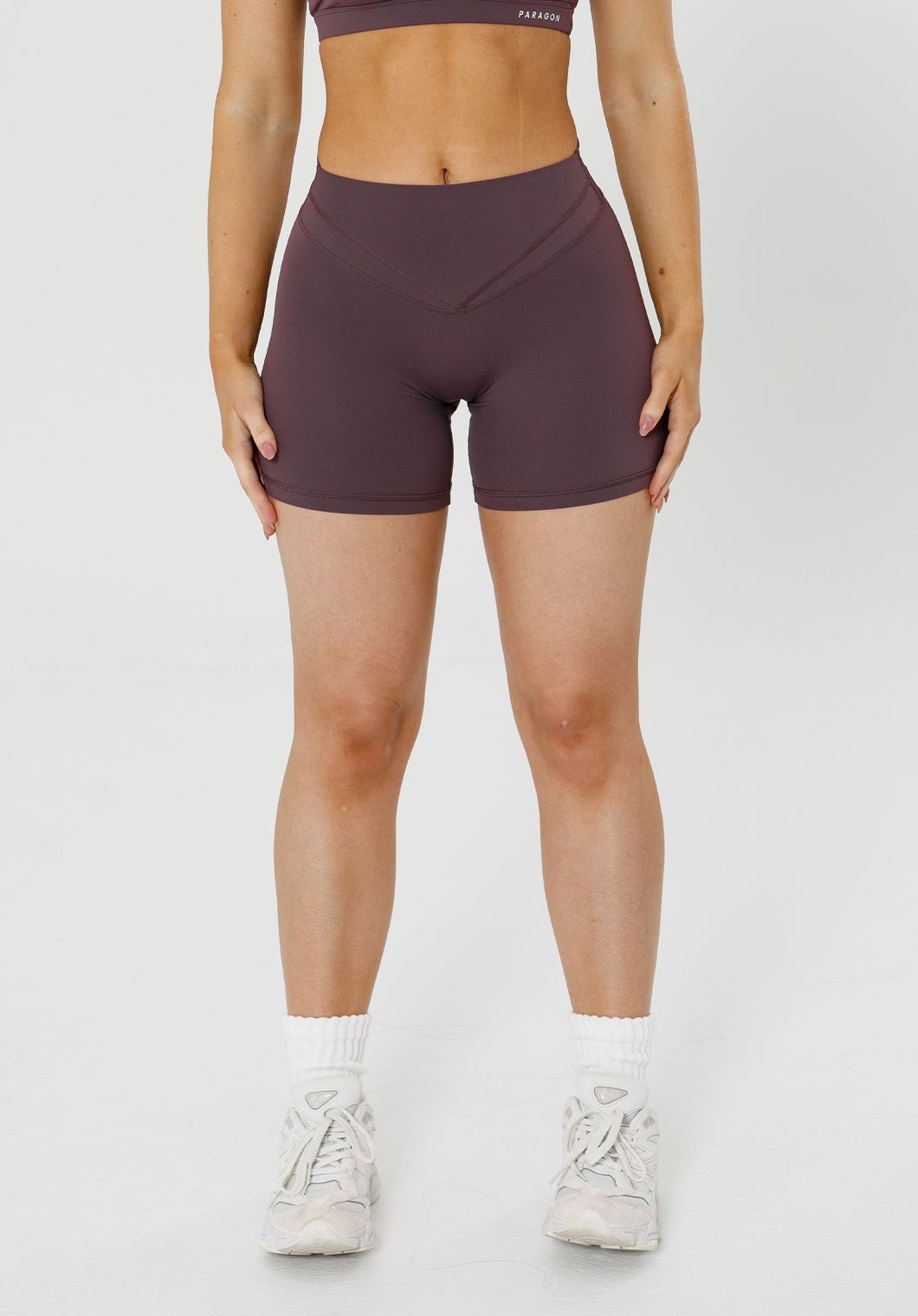 Recstretch™ Icon Sculptseam® Plus Short 5" Cherry Coke Shorts Paragon Fitwear 