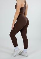 AirSilk Original Sculptseam™ Legging Walnut Leggings/Joggers Paragon Fitwear 
