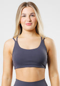 RecStretch Radiate Bra Charcoal Sports Bras Paragon Fitwear 