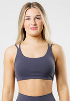 RecStretch Radiate Bra Charcoal Sports Bras Paragon Fitwear 