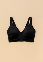 CurveFlex™ Seamless Form Bra Black Sports Bras Paragon Fitwear 