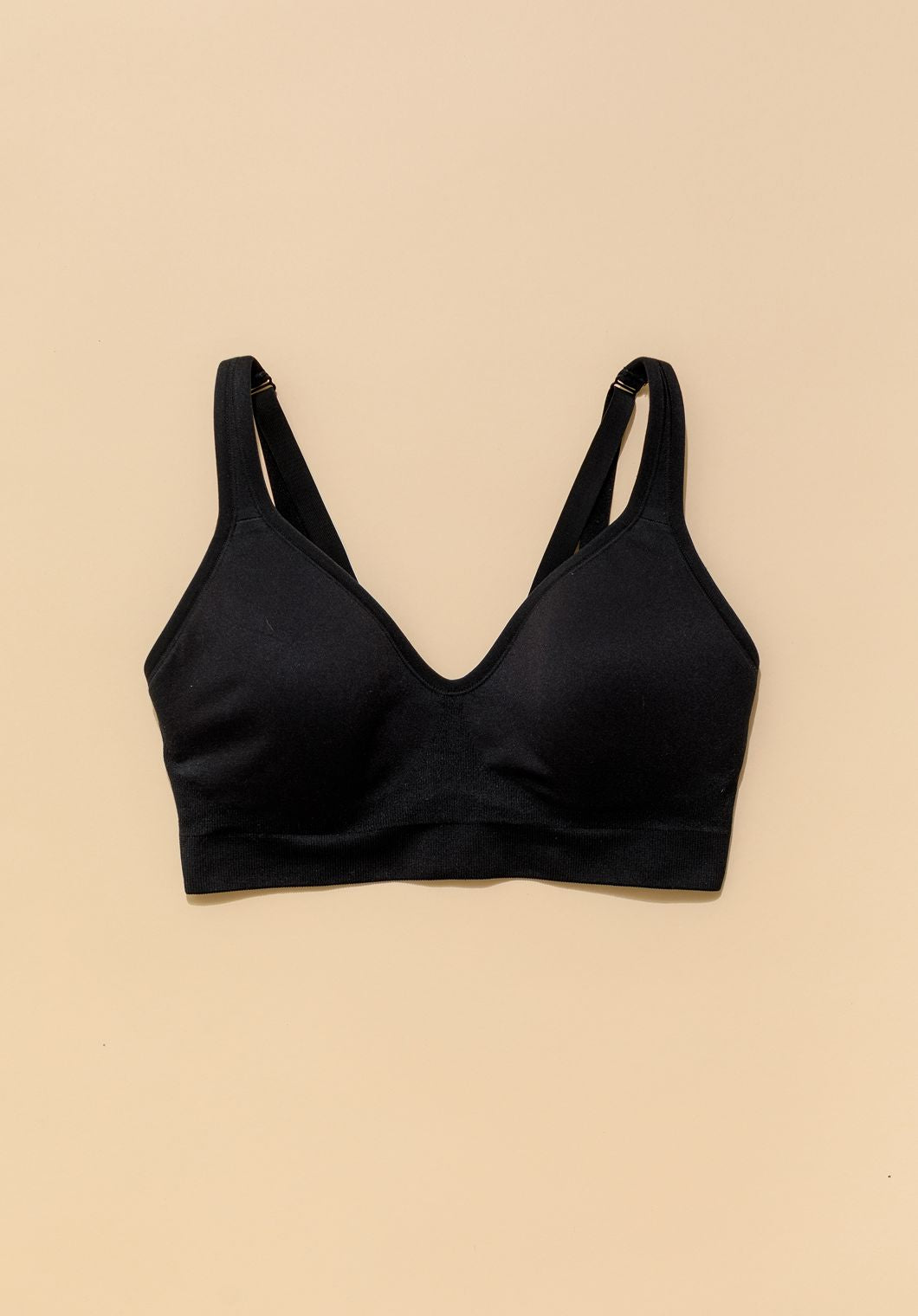 CurveFlex™ Seamless Form Bra Black Sports Bras Paragon Fitwear 