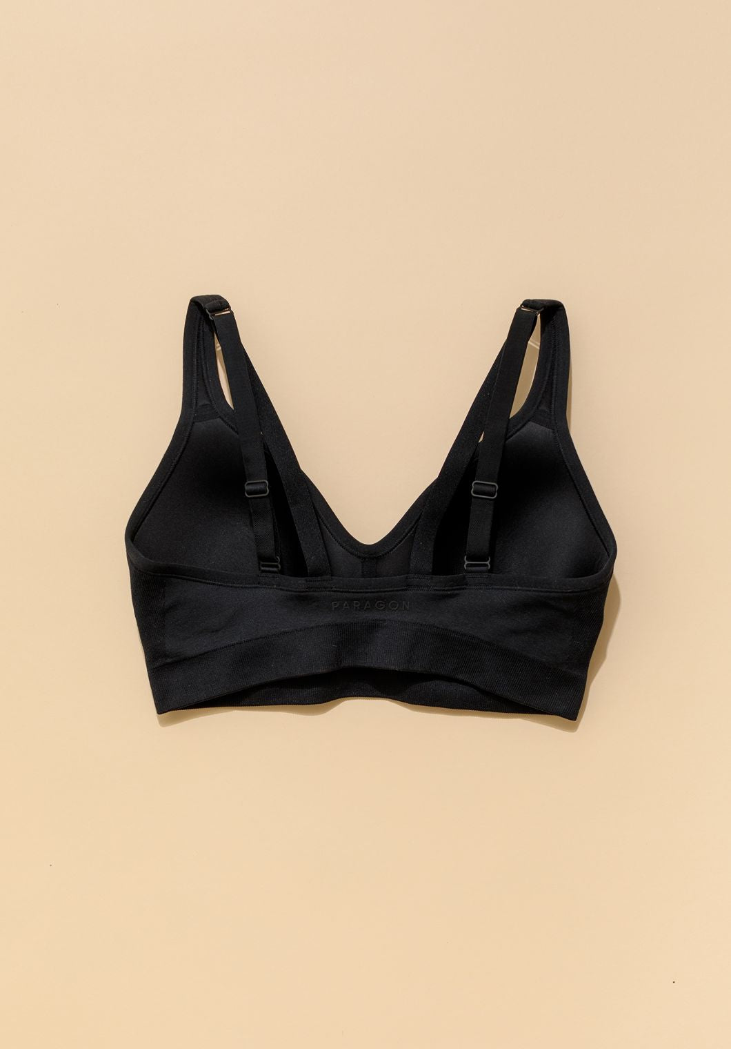 CurveFlex™ Seamless Form Bra Black Sports Bras Paragon Fitwear 